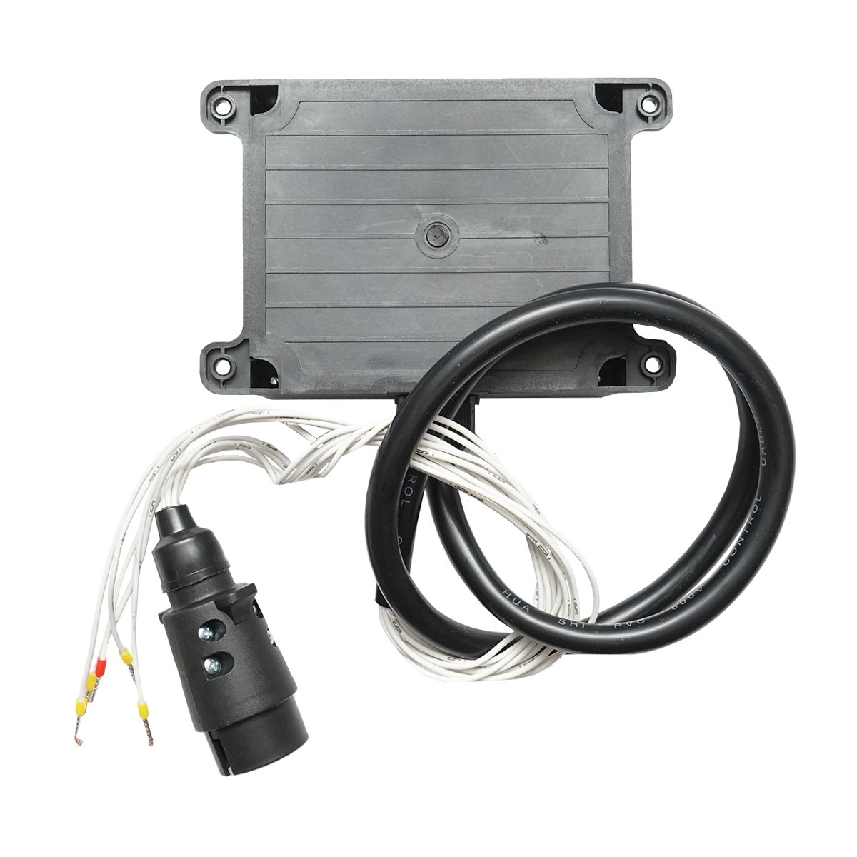 Telecomanda wireless pentru troliu Tractor Forestier cu mecanism de reglarea turatiei motor din telecomanda model A 12V